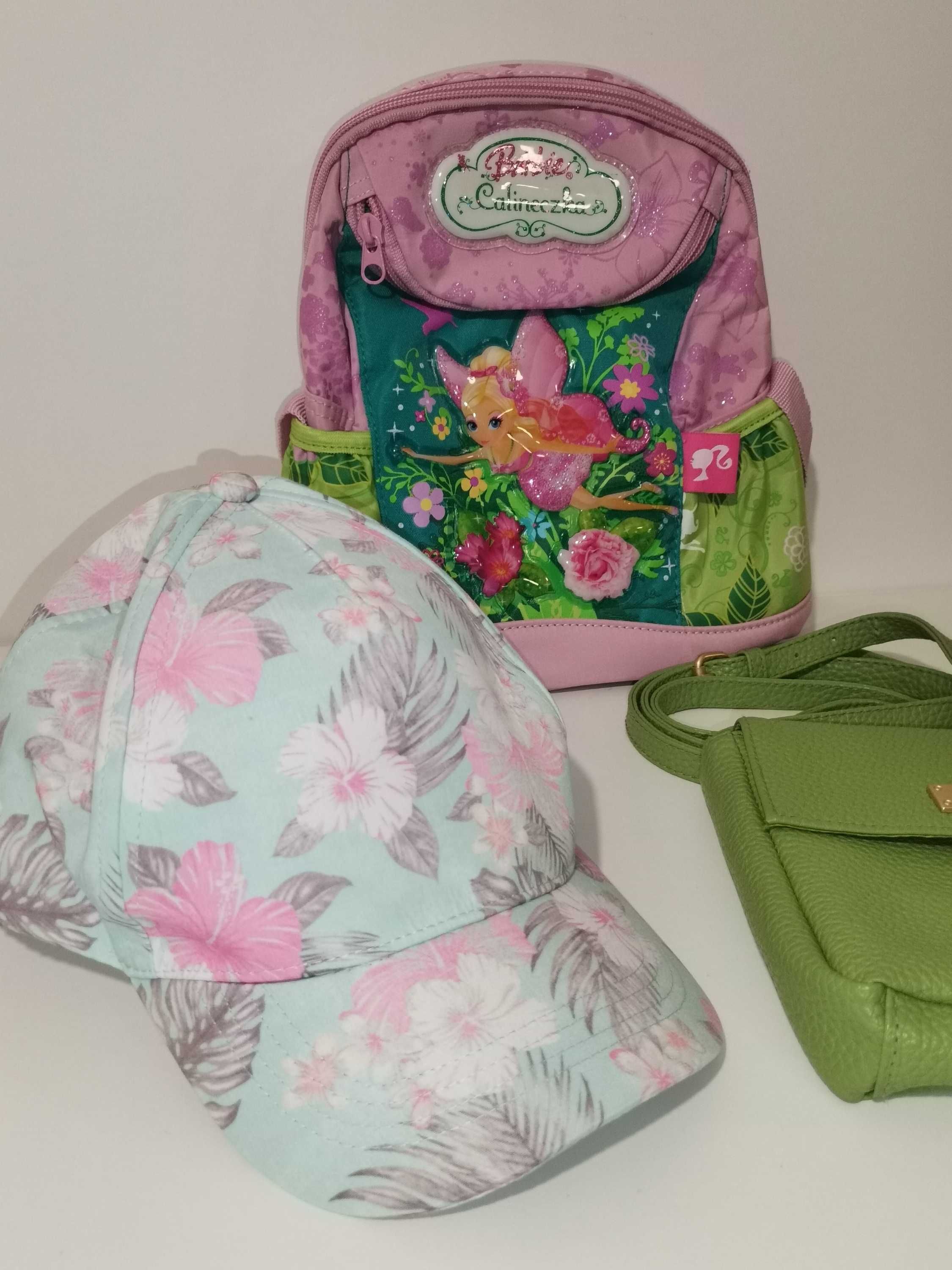 Komplet dla dziewczynki - plecak, torebka, czapka