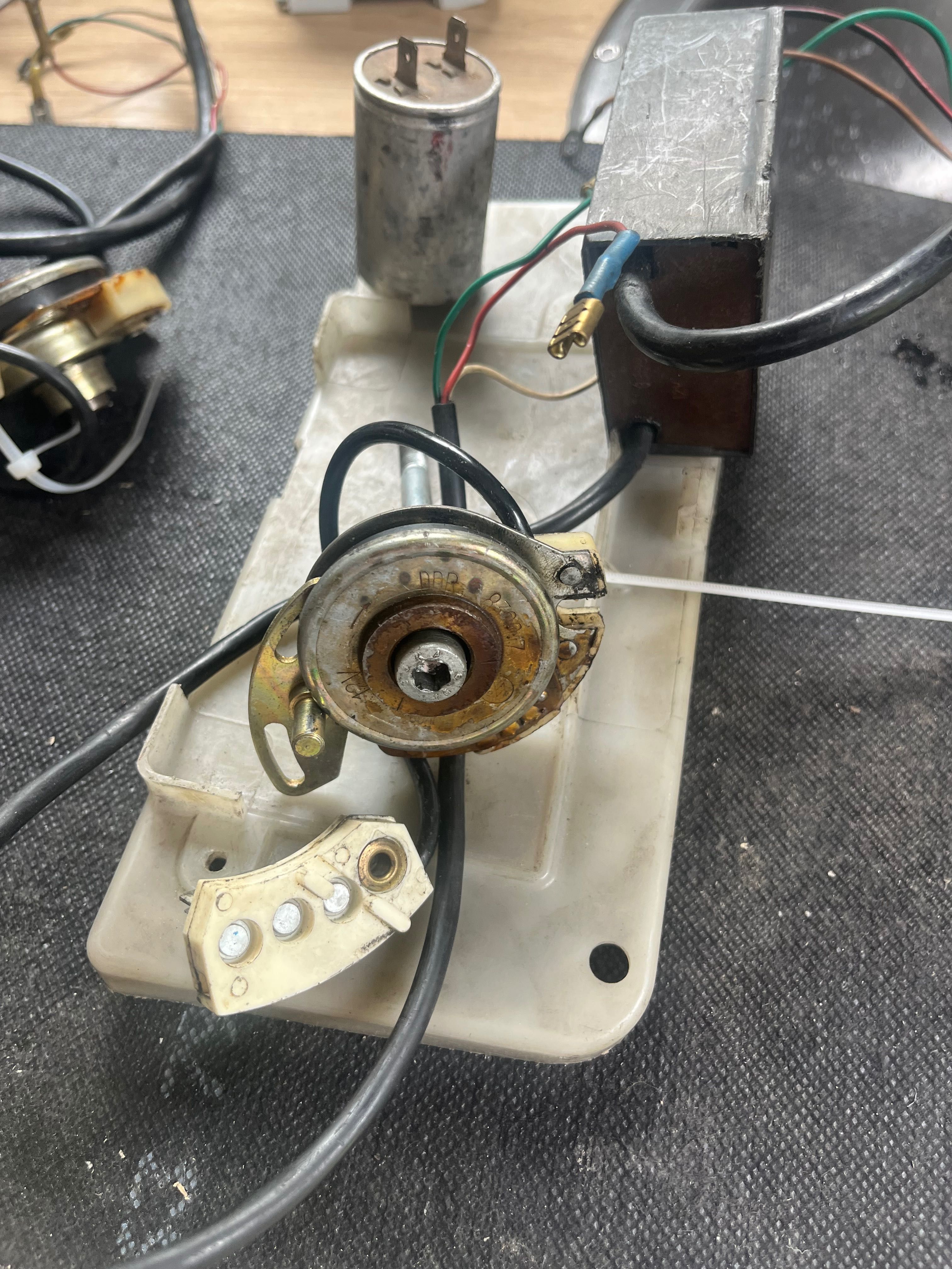 zapłon typ A mz etz 125/150/251/250 org DDR, elektronik