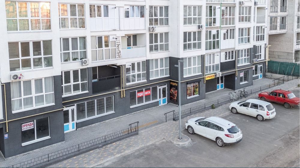 Оренда  приміщення новобудова 41 кв