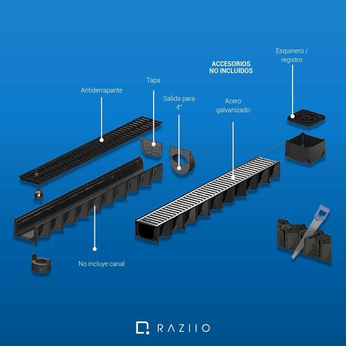 Nowa kratka odpływowa / stal / panel / 100 cm / !261!