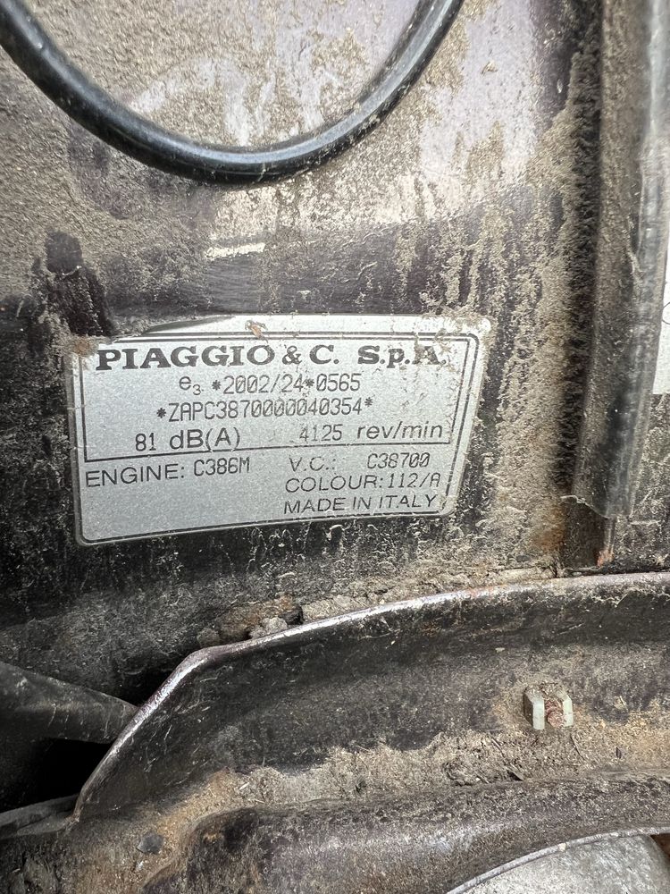 Vespa Piaggio Lx 50 touring 4t