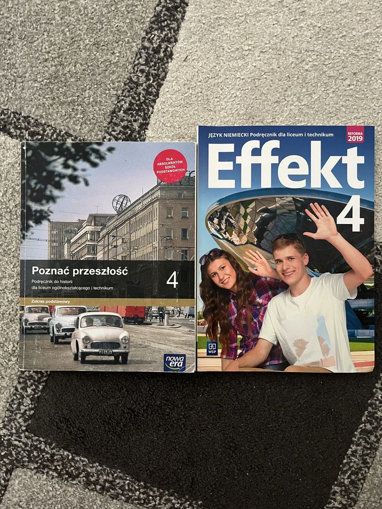 Podreczniki do klasy 4 technikum i liceum