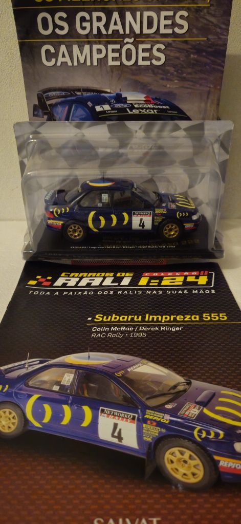 SUBARU 555  Miniatura rally 1.24
