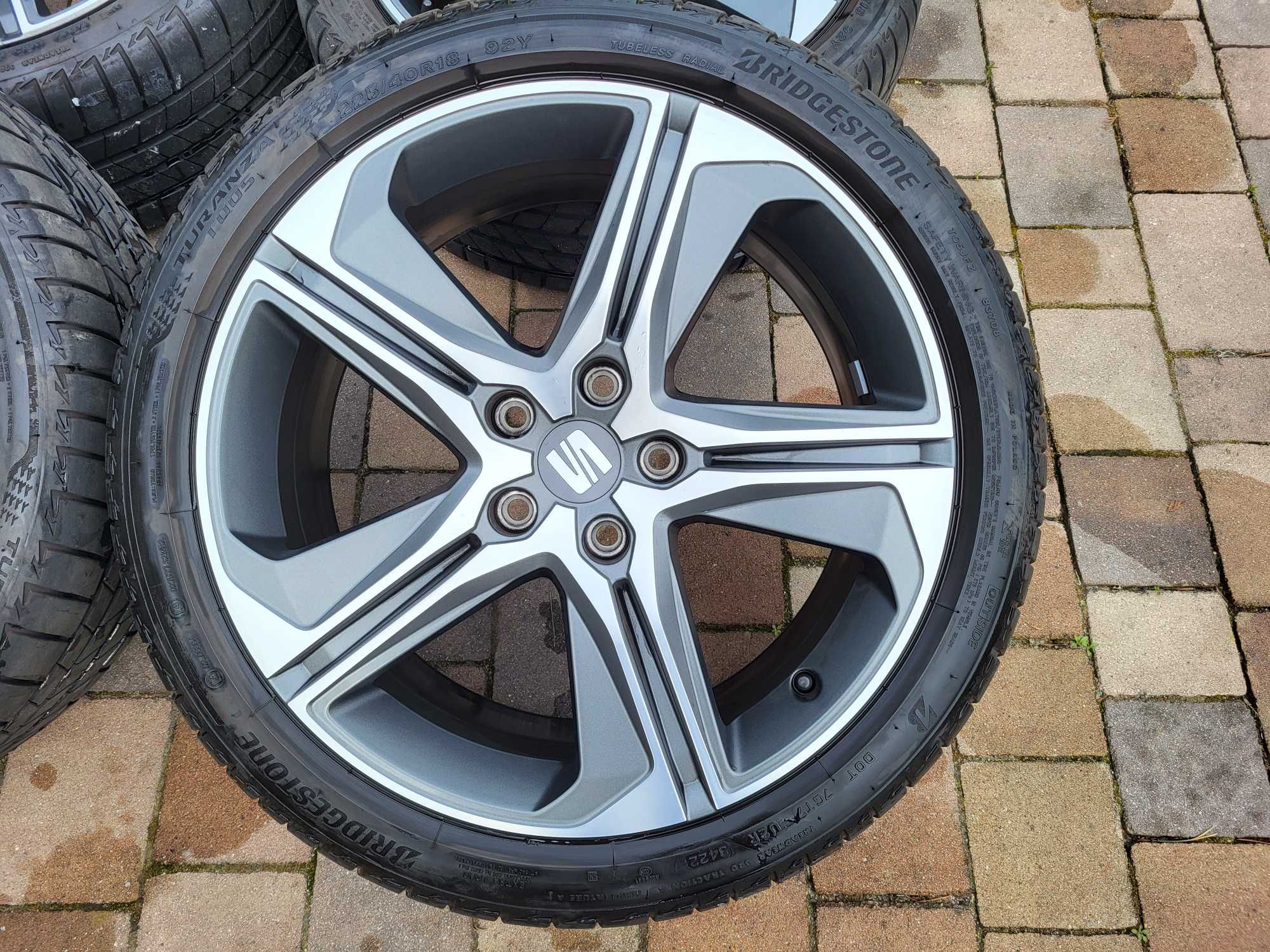 Oryginalne koła letnie 18" SEAT LEON, CUPRA