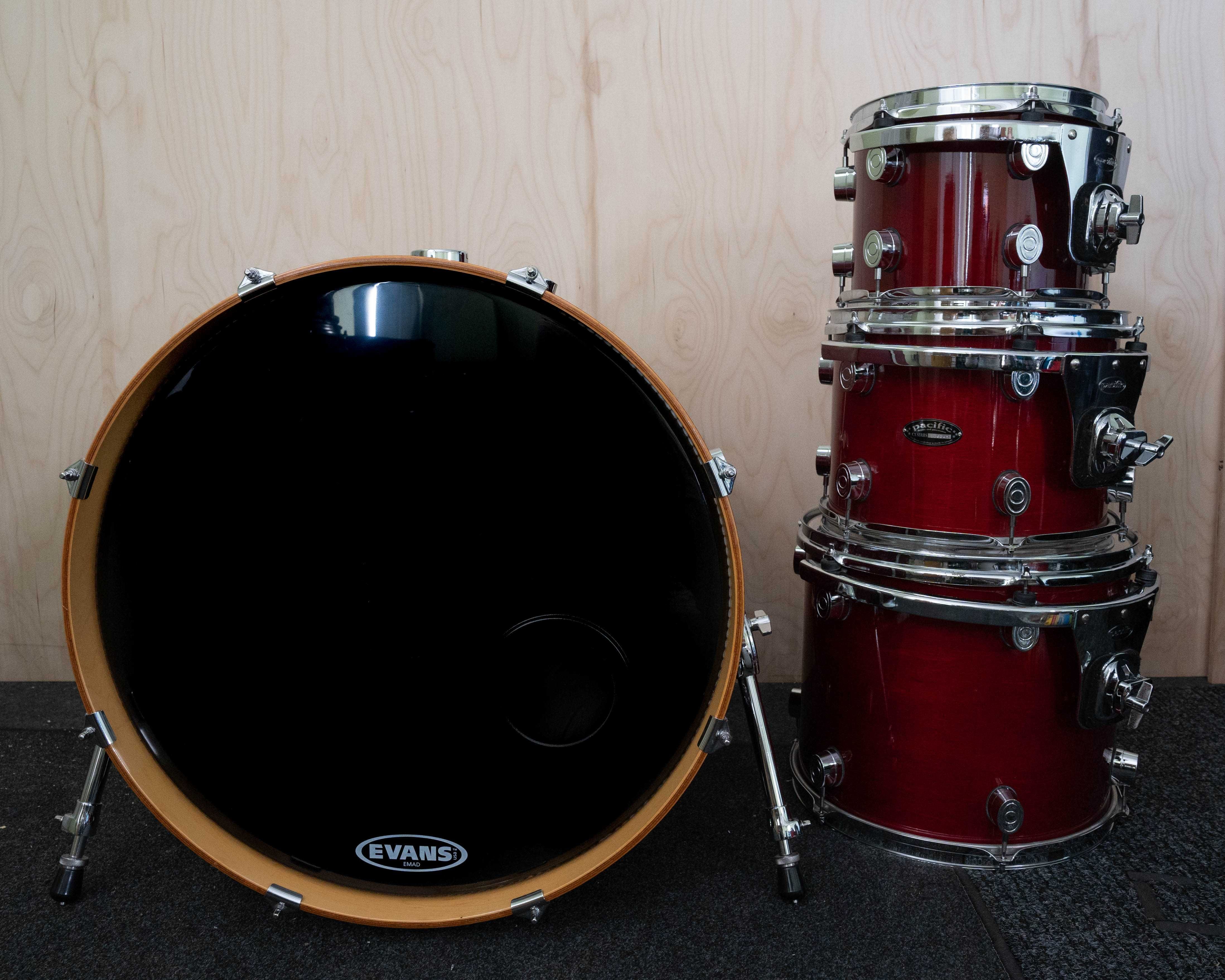 Perkusja DW pdp Pacific Cx Maple - Nowe naciągi !!