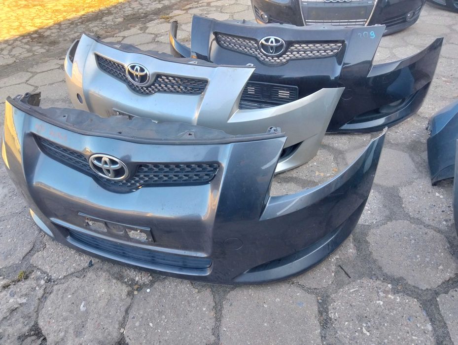 Toyota Auris 1 zderzak przód kompletny  1G3  1c0 błotnik 209 różne