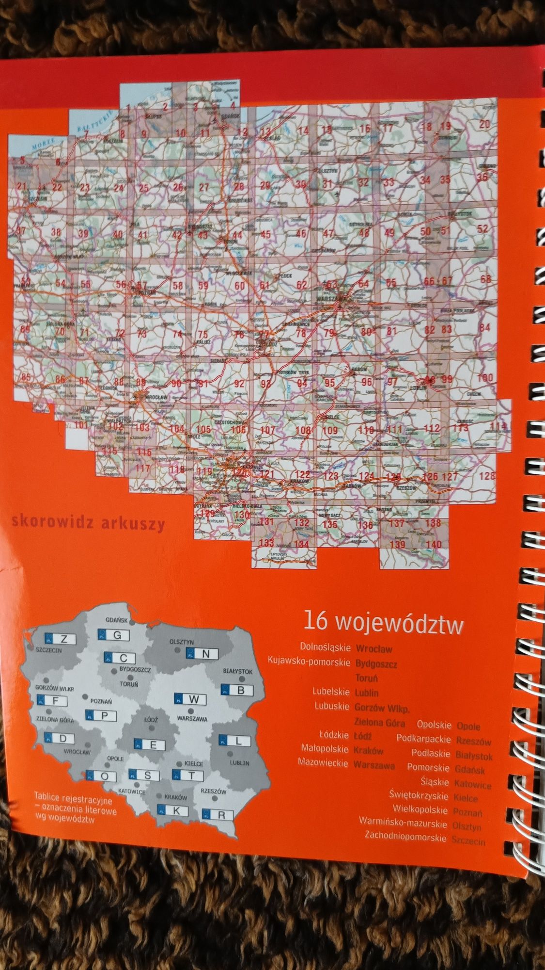 Polska atlas samochodowy