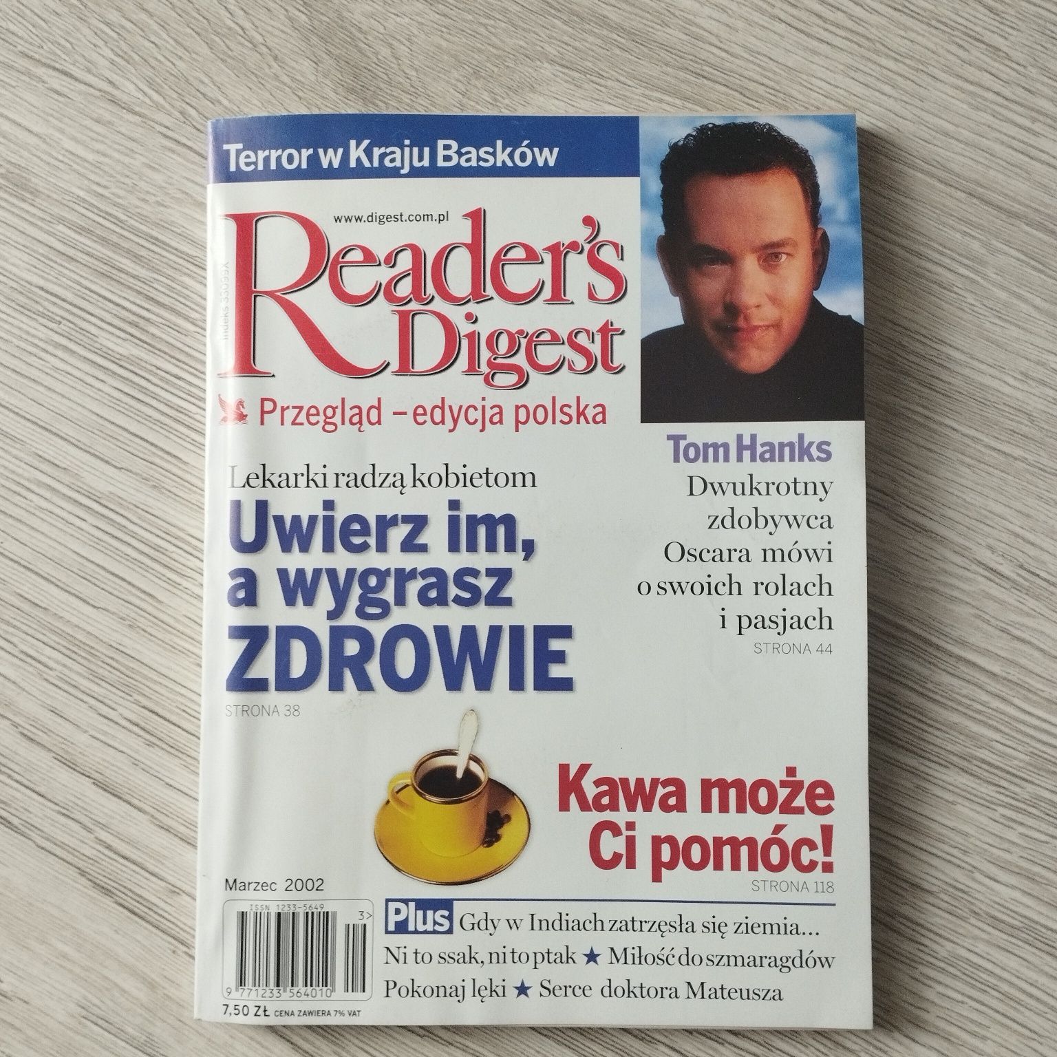 Książeczka Readers Digest marzec 2002