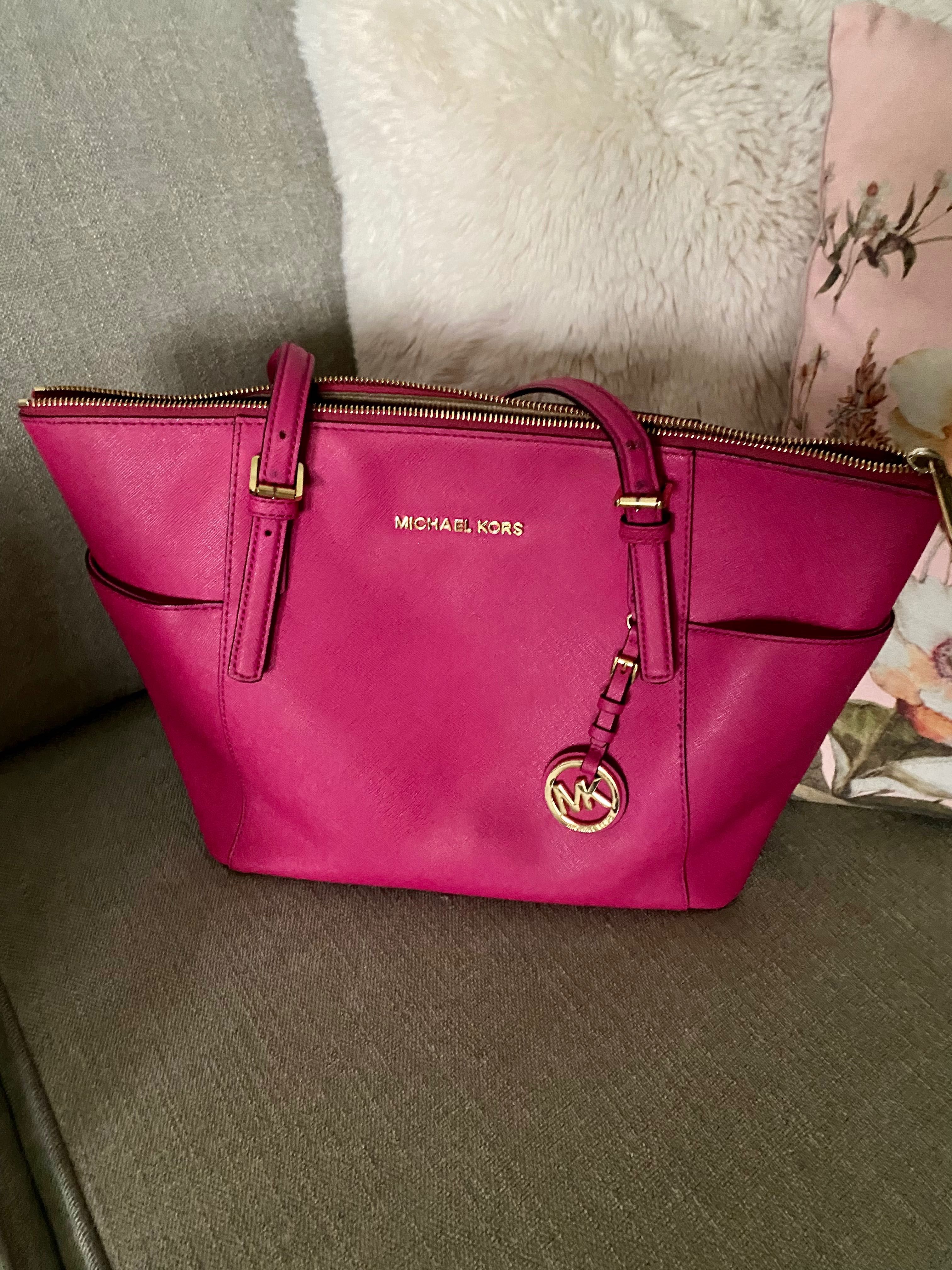 Shop Bag Michael kors Pink  LINDA