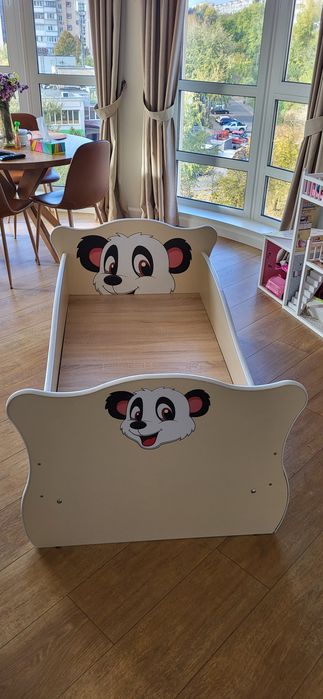 Ліжко, дитяче, Animal, ліжко з матрацом