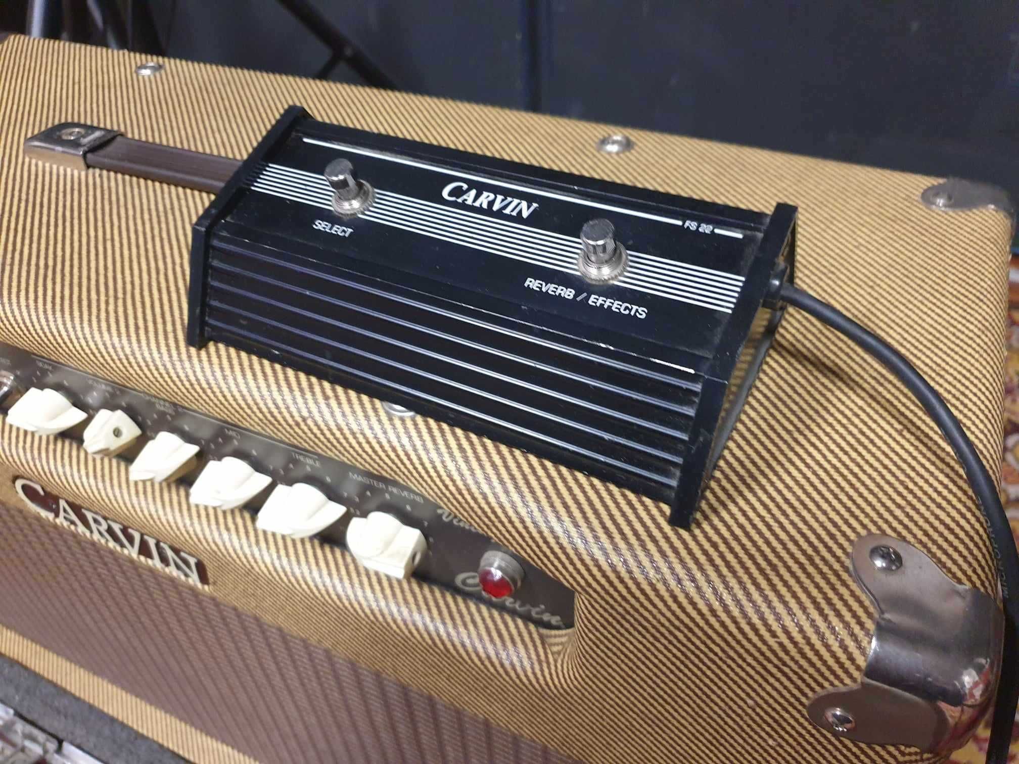 Wzmacniacz lampowy Carvin Belair 212, Celestion Vintage 30 + Case