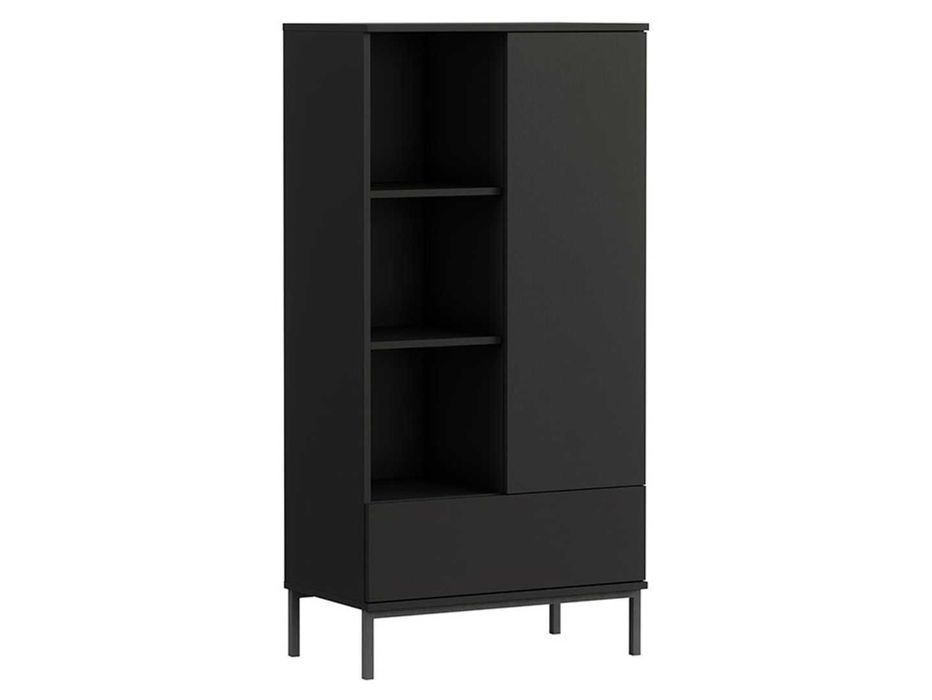 szafka regał czarna