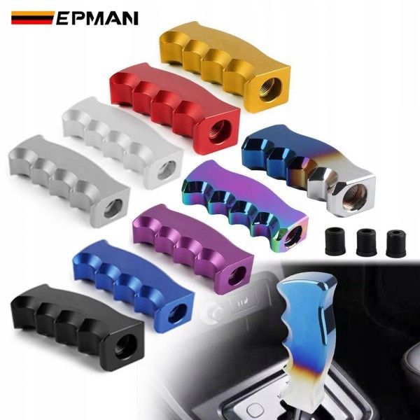 Gałka Zmiany Biegów Kastet Aluminiowa 108Mm Opalana Burnt M8 M10