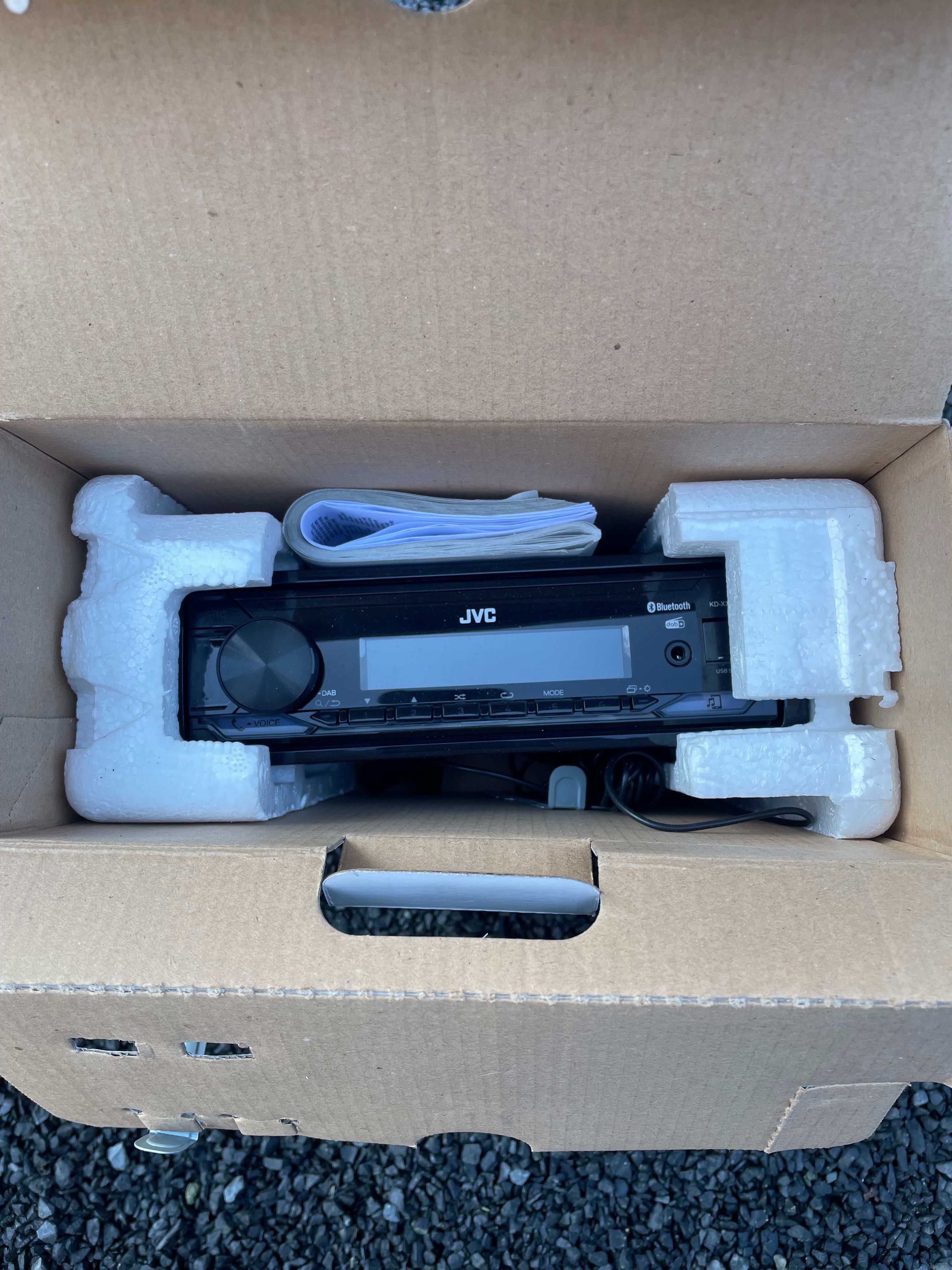 Radio samochodowe Bluetooth JVC
