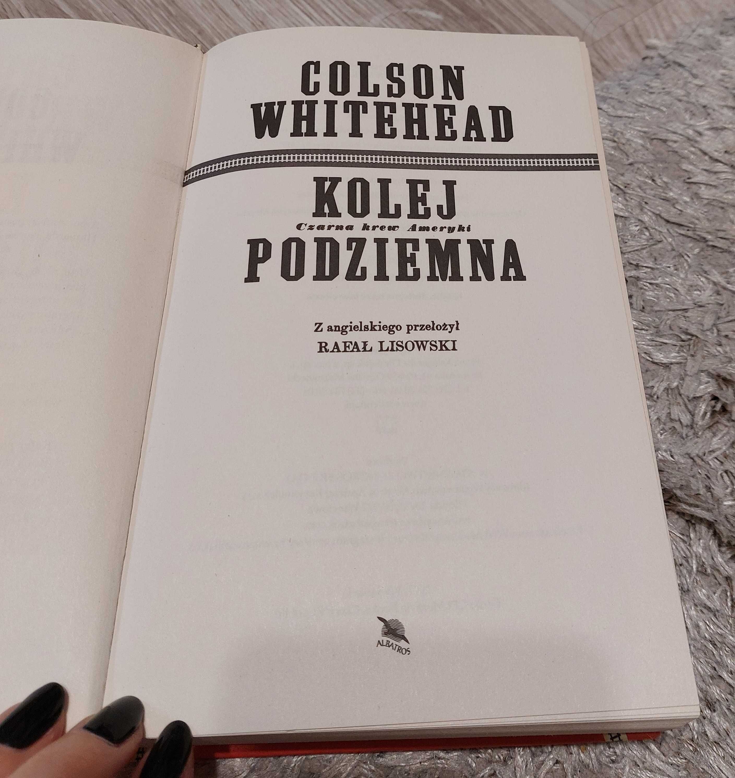 kolej podziemna colson whitehead