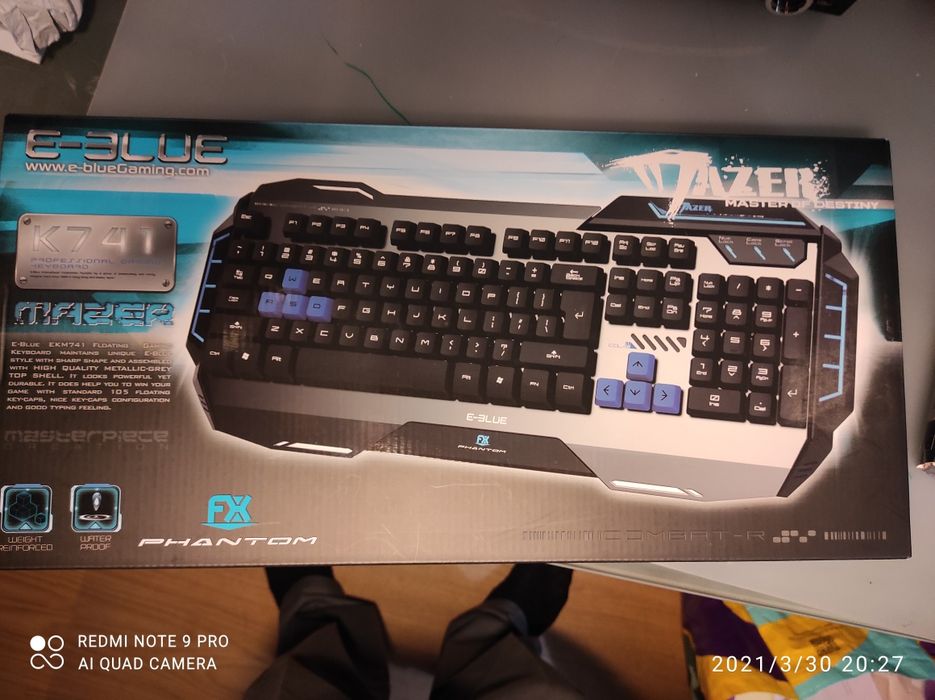 Teclado + Rato usado para jogos