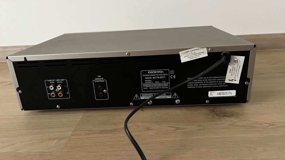 Onkyo TA-6511. Klasyka
