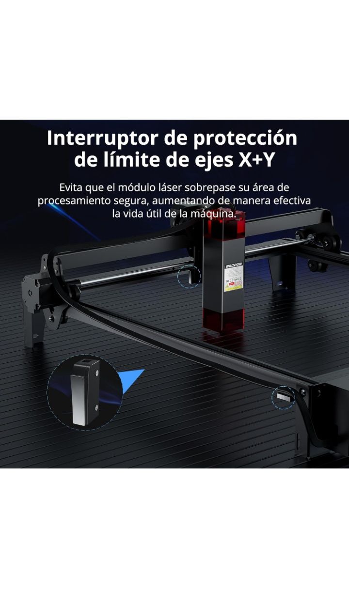 Mecpow X3 Vendo máquina gravadora e cortadora a laser NOVA