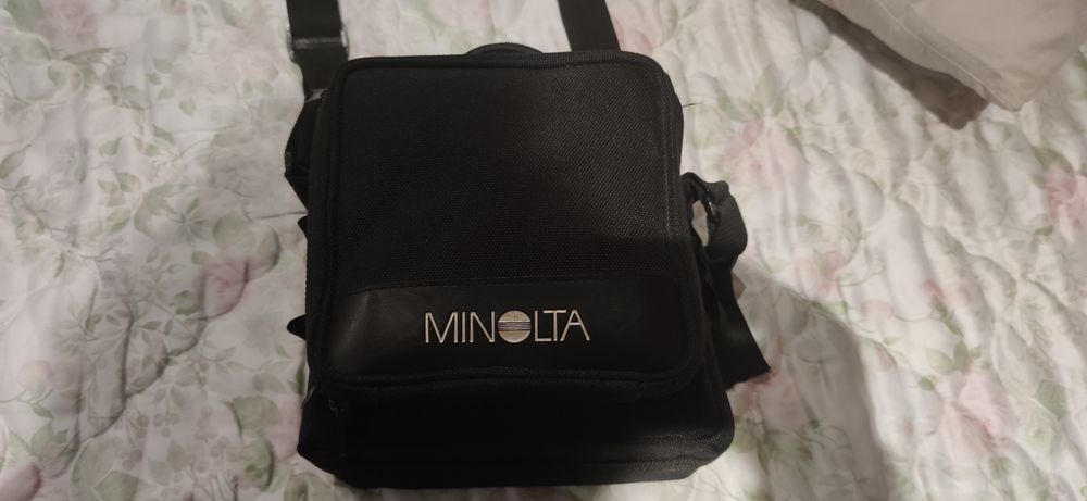 Saco de máquina fotográfica minolta