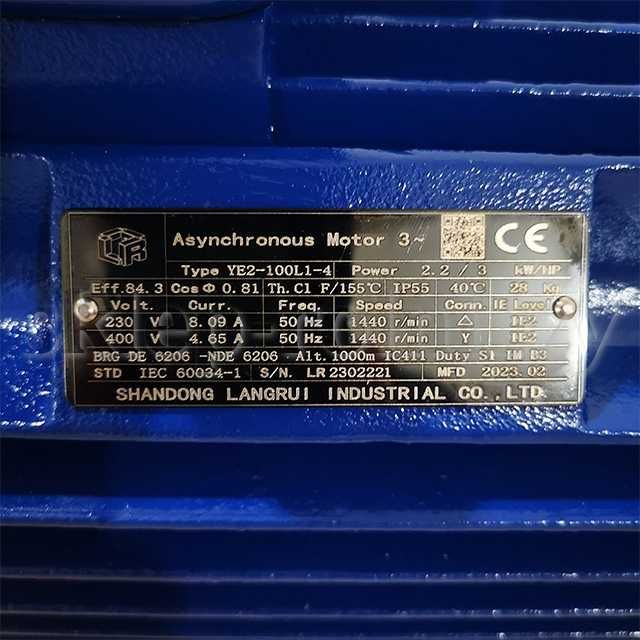 Silnik 2,2kW 1400r/min CTA do dojarki AlfaLaval Westfalia