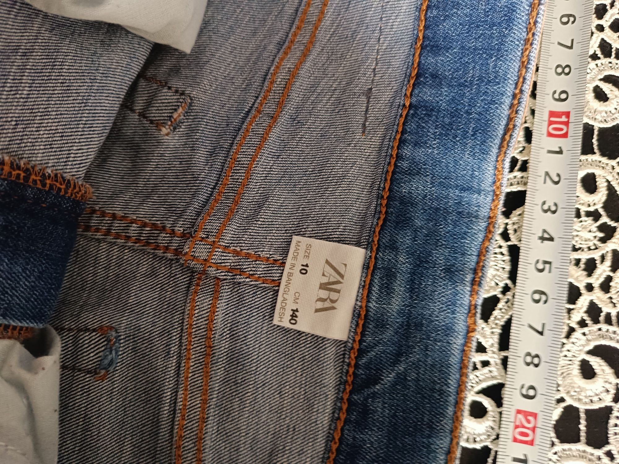 Jeansy Zara rozmiar 140