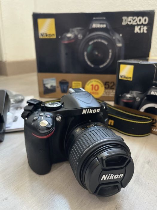 Câmera NIKON 18-55mm Kit completo