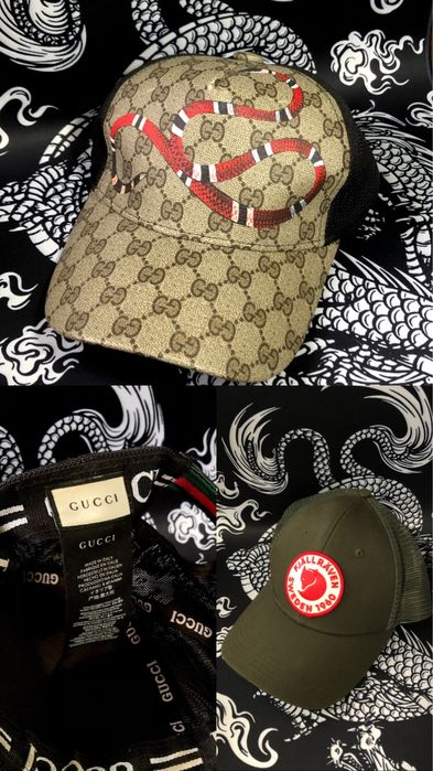 Кепки Gucci Fred Perry Jack Wolfskin