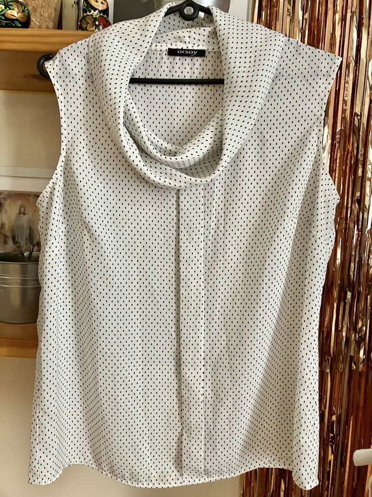 Elegancka bluzka w kropki - Orsay - 38