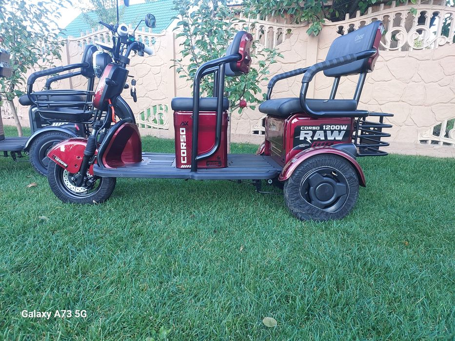 Трицикол Corso RAW 1200W. Гарантія і Доставка.
