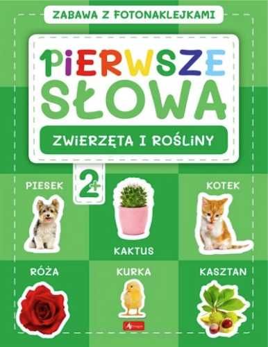 Pierwsze słowa. Zabawa z fotonaklejkami. Zwierzęta - praca zbiorowa