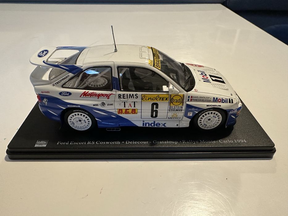 Ford Escort Cosworth RS 1:24 Hachette Delecour