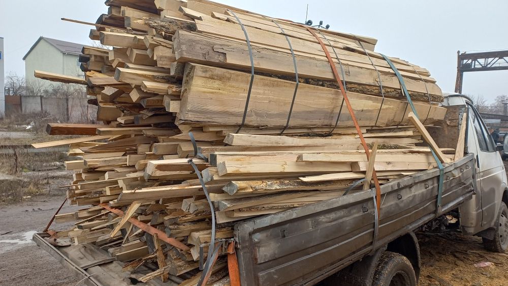 Дрова обзел та рейка дуб та ясен