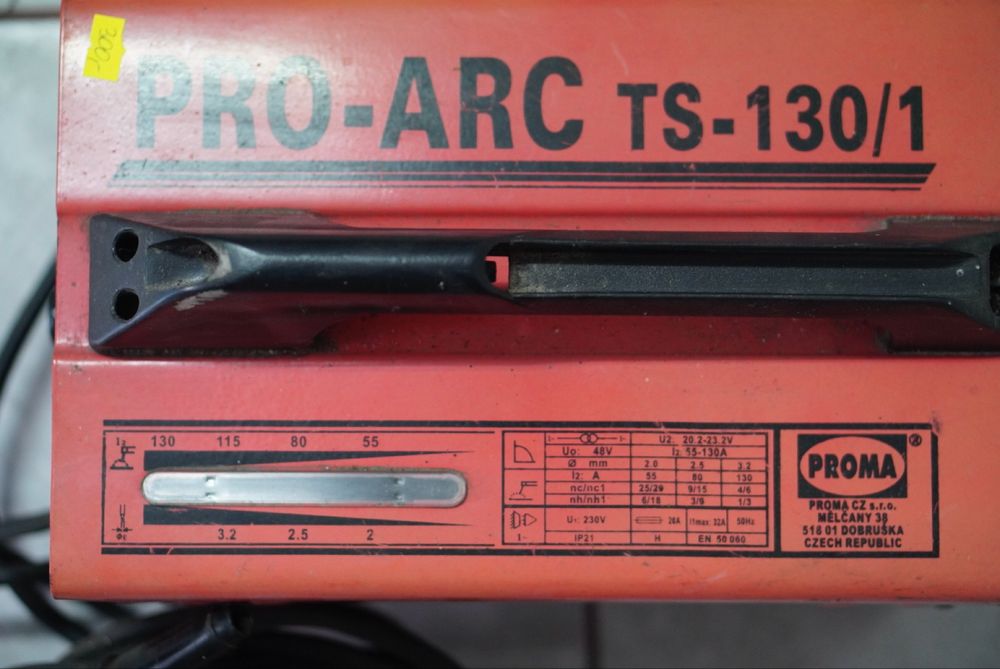 Spawaka transformatorowa elektryczna PROMA PRO-ARC TS-130/1