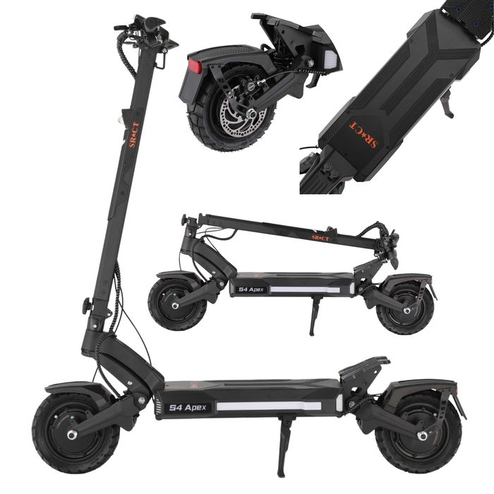 Hulajnoga elektryczna SRCT S4 APEX 2x1100W  NFC 23,4Ah 10cali 75km/h