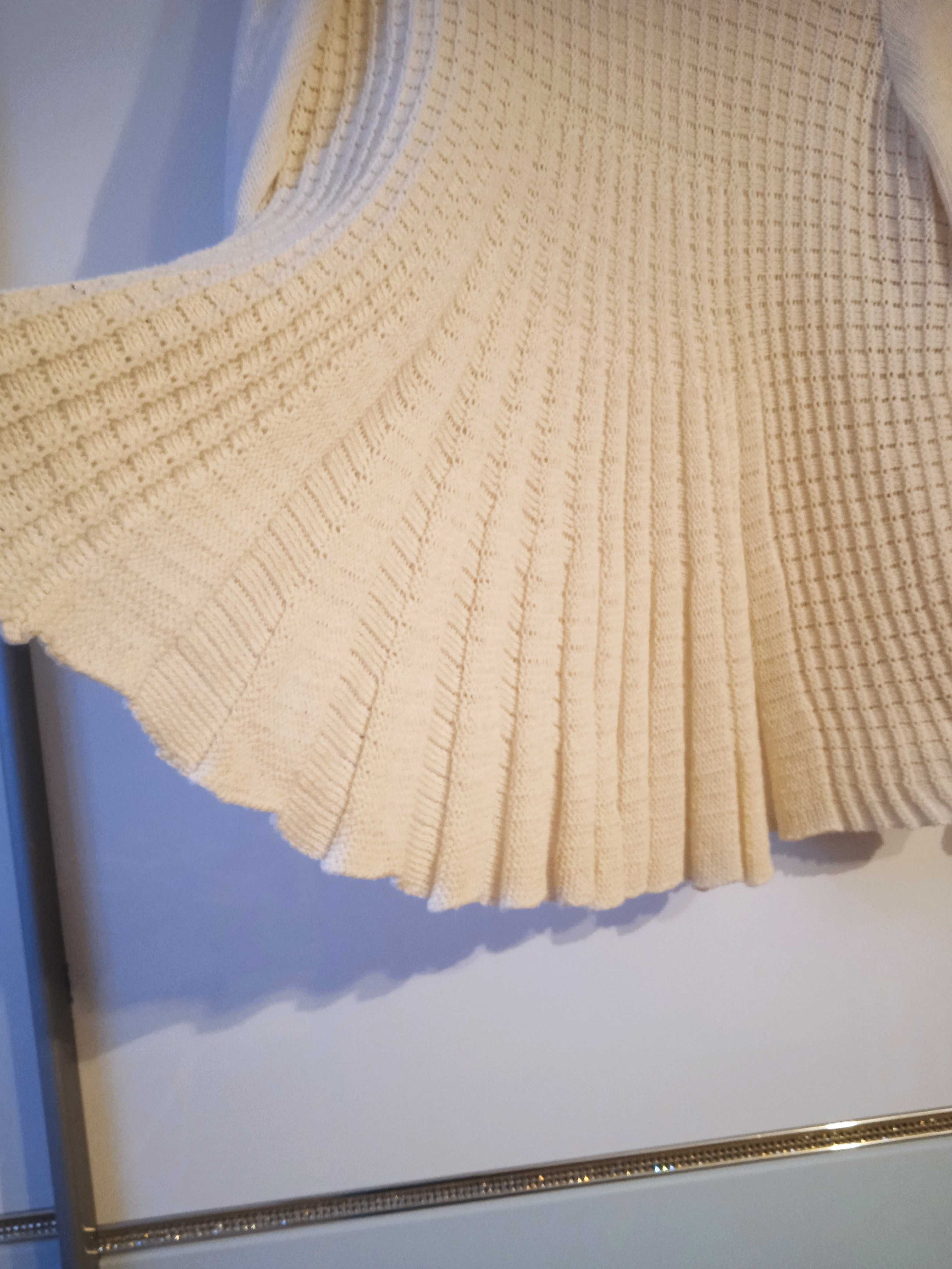 Kardigan sweter 38  40 bawełna