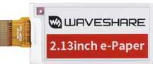 Waveshare 2,13-calowy panel wyświetlacza E-Paper RAW (B) V4