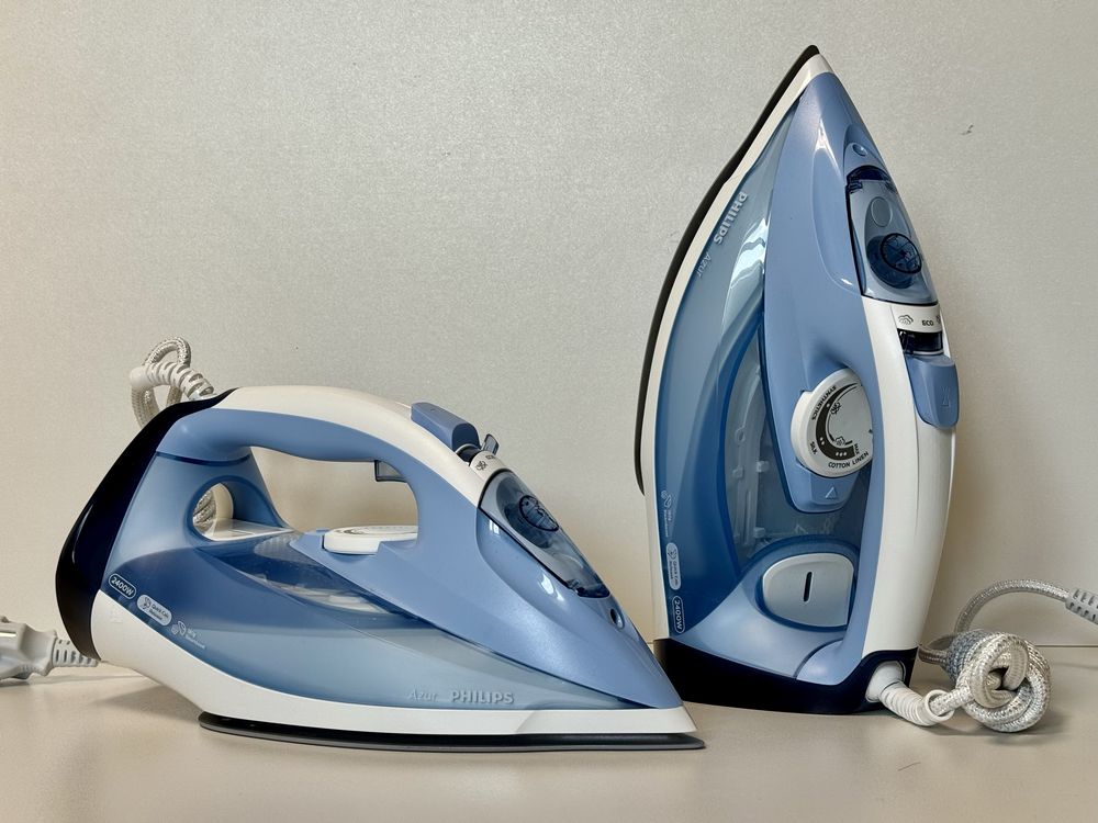 Парова праска Philips Azur із паровим ударом 180 г, потужністю 2400 Вт