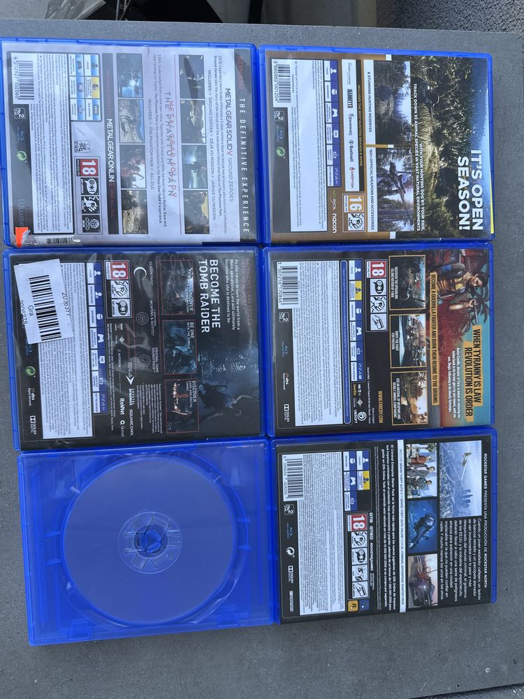 Sprzedam  gry na PS4 W idealnym Stanie