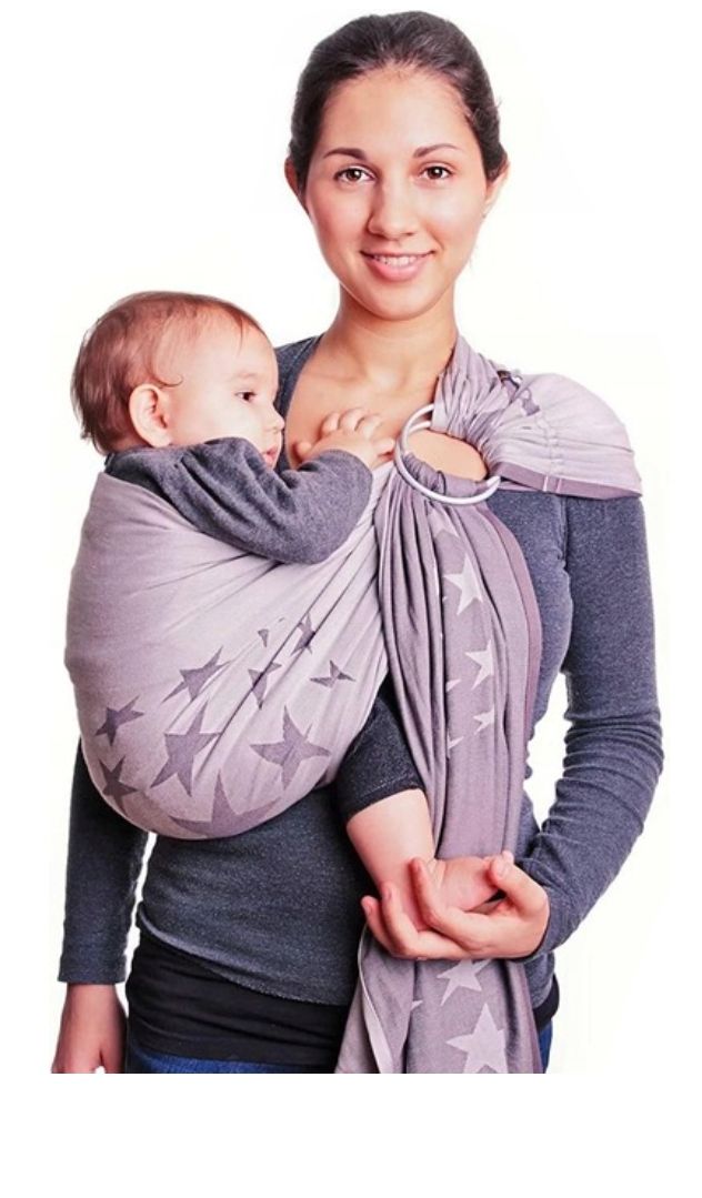 Chusta Do Noszenia Dziecka Hoppediz Ring-Sling Onesize