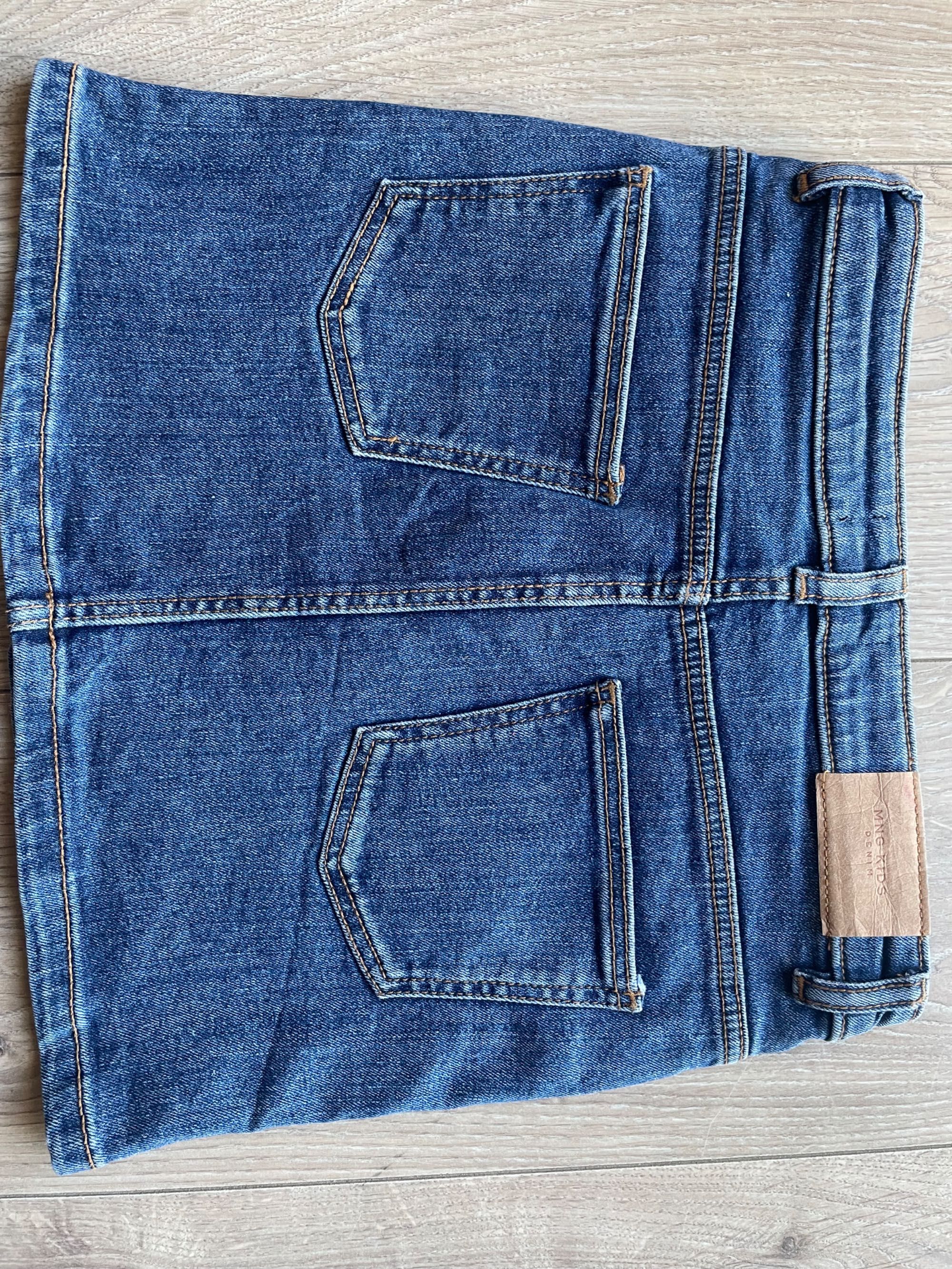 Komplet Mango Kids NEXT 140 bluzka balet spódniczka jeans