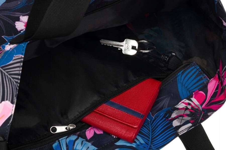 wygodny shopper damski z poliestru - rovicky