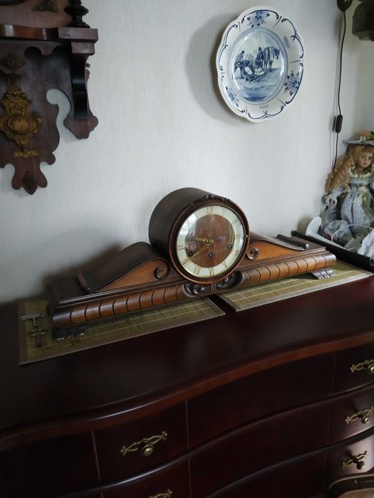 Большие Антикварные Старинные Голландские часы Westminster Melody