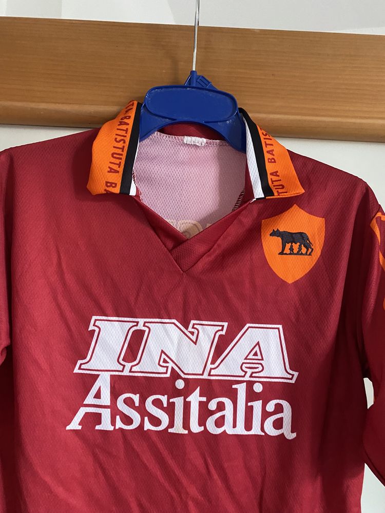 Batistuta As Roma Koszulka piłkarska