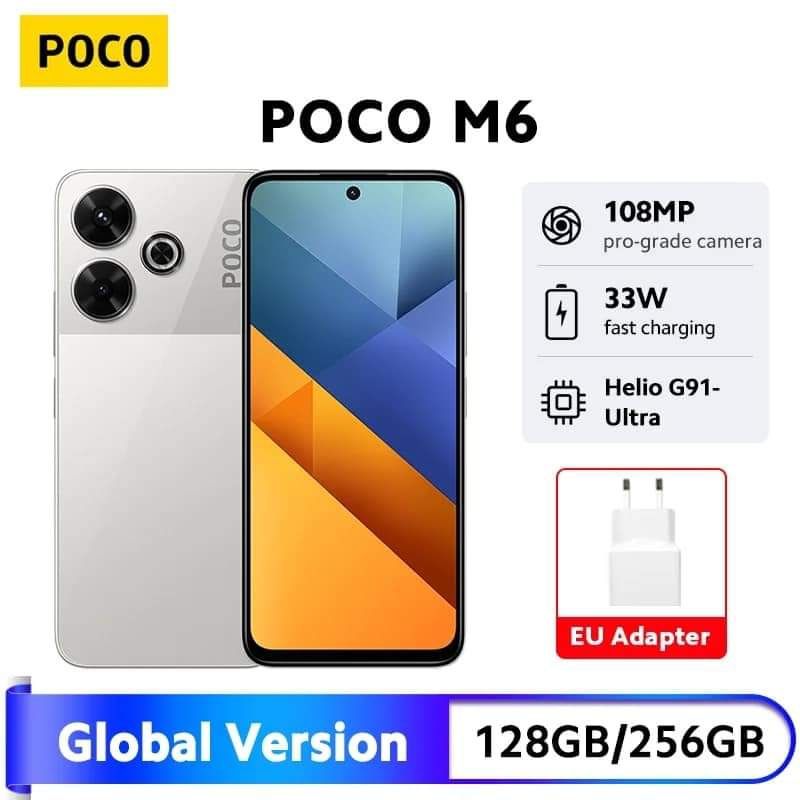 Poco M6 6/128 Purple NFC Global Version New