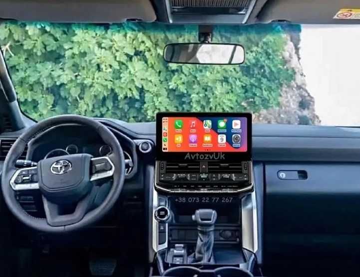 Магнитола LC 300 Toyota LAND CRUISER 300  GPS CarPlay Дисплей Android