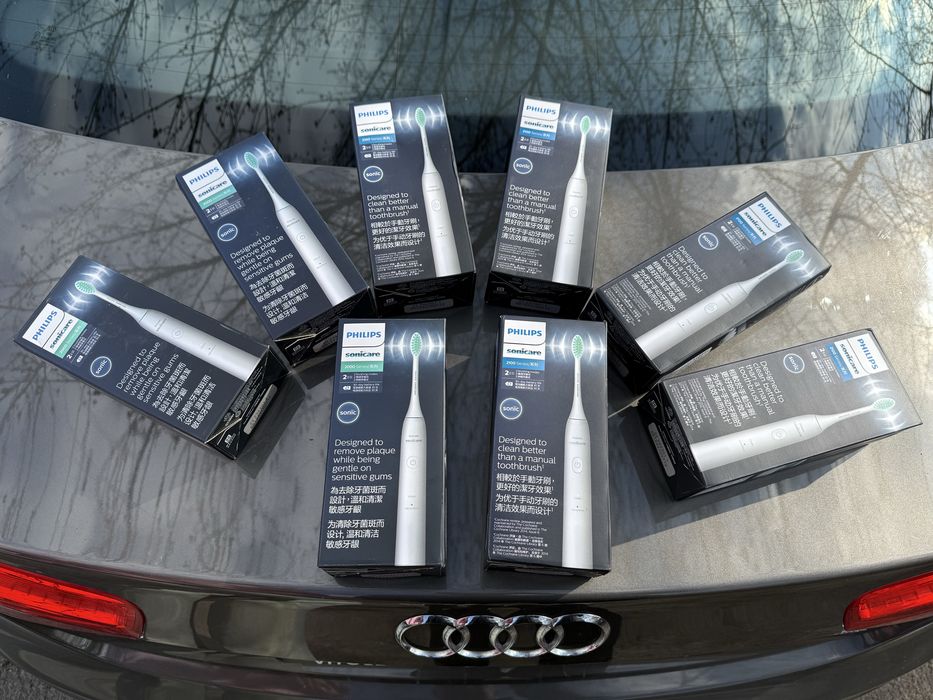 електрична звукова зубна щітка philips sonicare