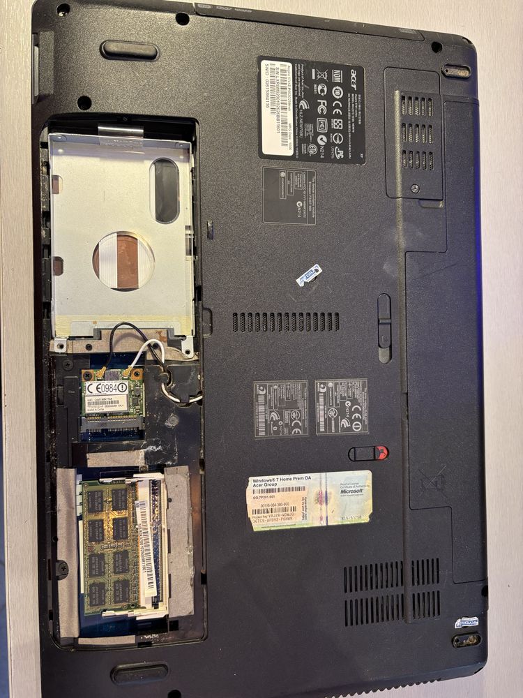 Acer aspire 5741 laptop na częsci całość