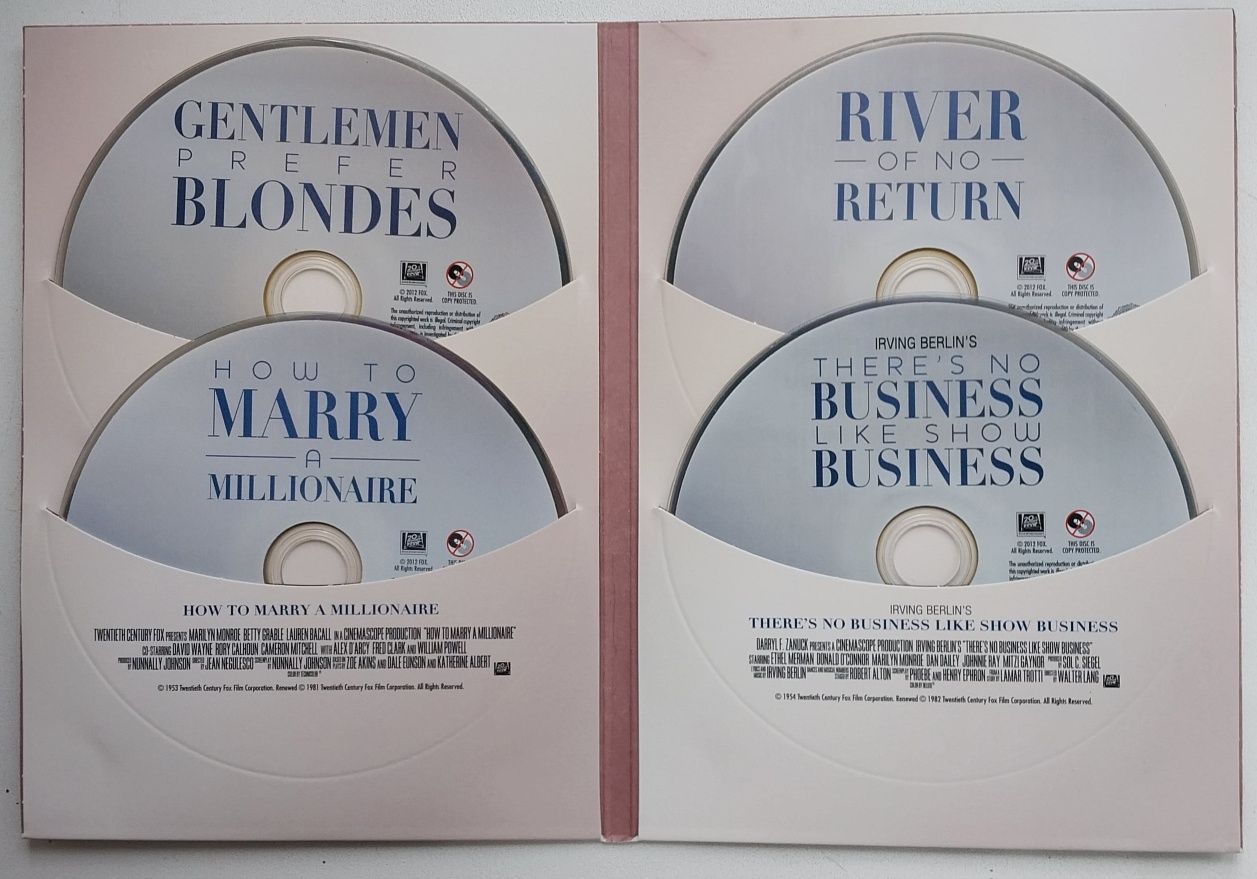 Фильмы на BLU-RAY Мэрилин Монро 7 фильмов