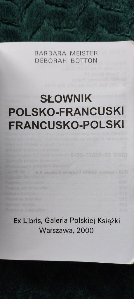 Słownik francusko-polski