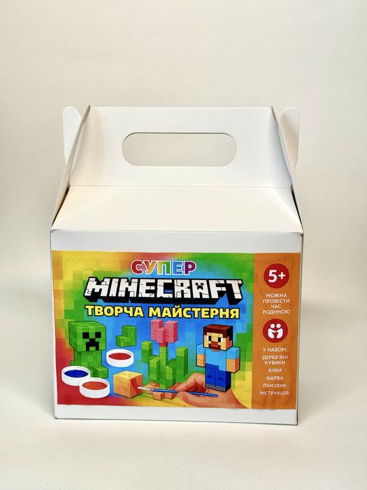 Творчий набір , конструктор Маінкрафт /Minecraft